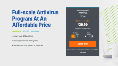 Webroot Antivirus.
