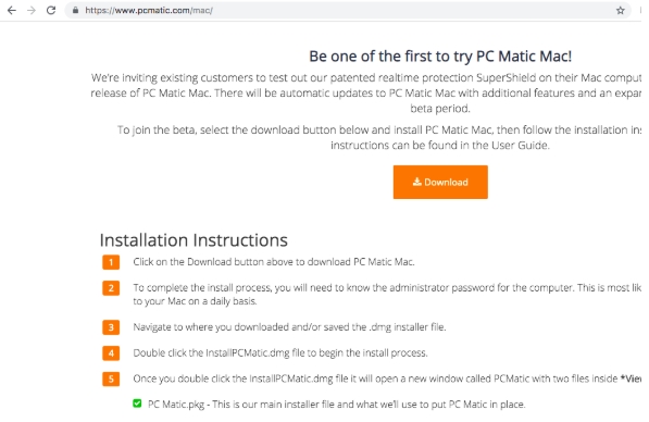 PCMatic for Mac is also good for your Mac protection.