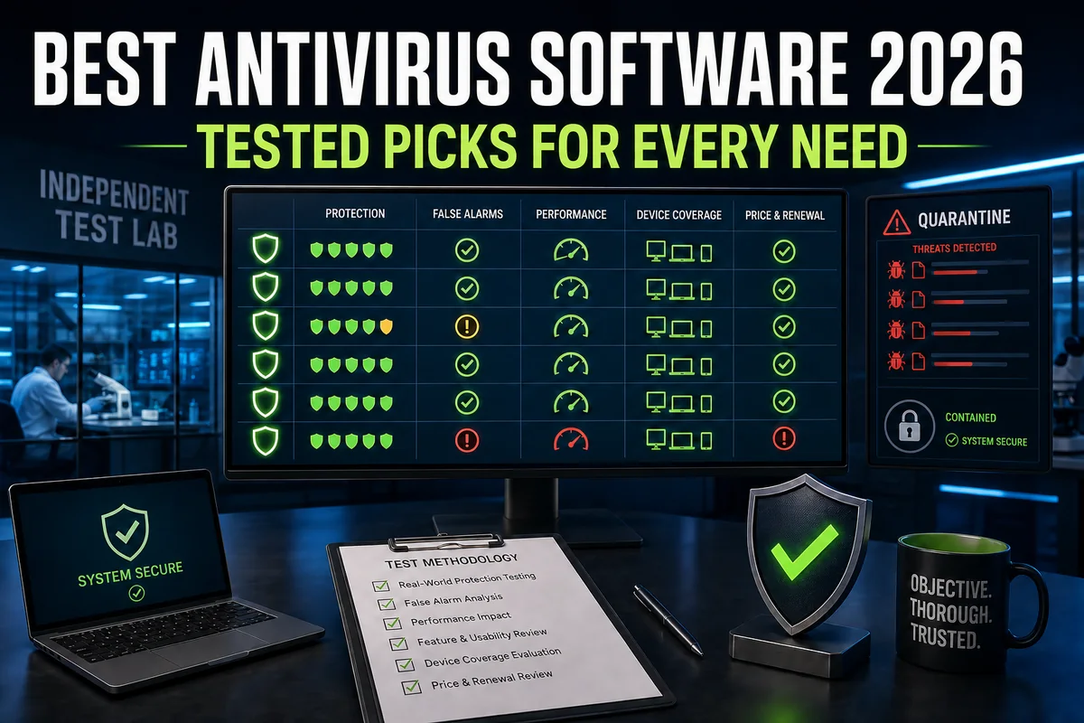 Best Antivirus Software in 2026 key security checks and decision points